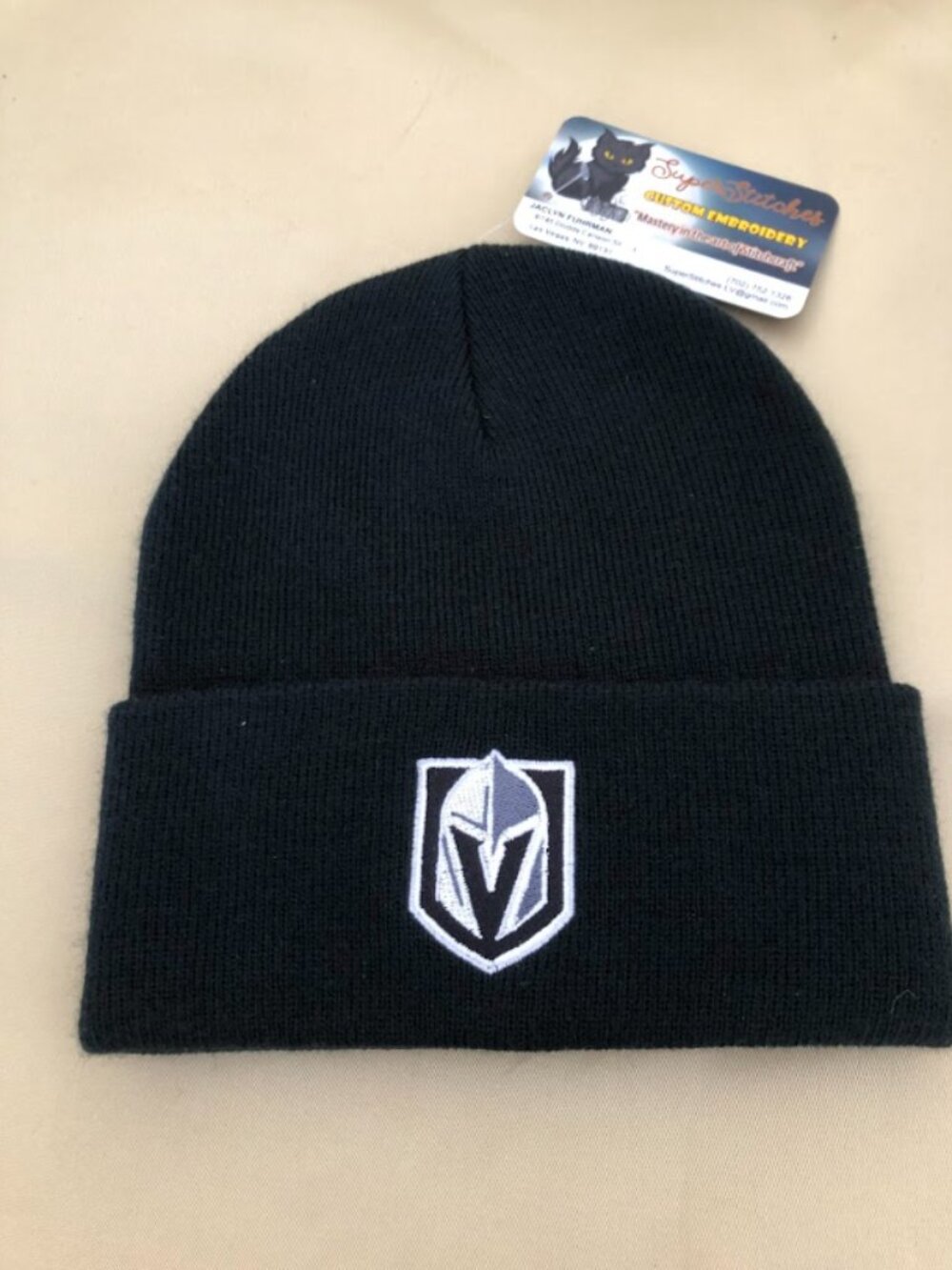 Las Vegas Golden Knights Black Beanies!